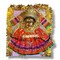 Varalaxmi Goddess Face Set Devi Mata Mukhota Mahalaxmi Face Idol Gotta with Embroidery Dress Jewelry for Vara Lakshmi Vratam Navaratri Margashirsha Vratha Pooja Temple